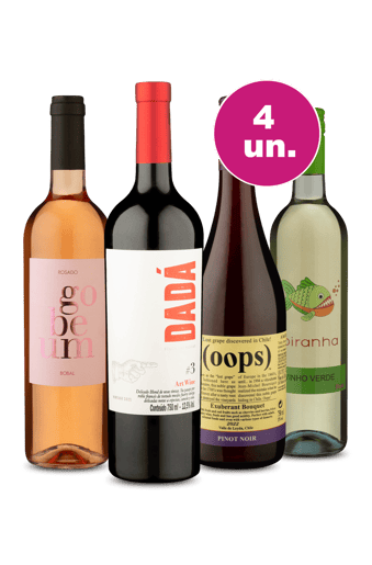 Kit 4 - Tour Mundial de Meio-Secos