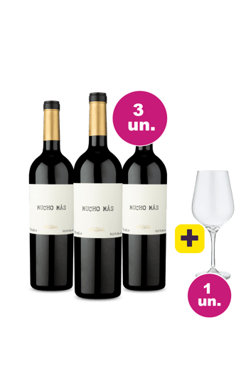 Kit 3 - Félix Solís Mucho Más + Taça de Cristal Grátis