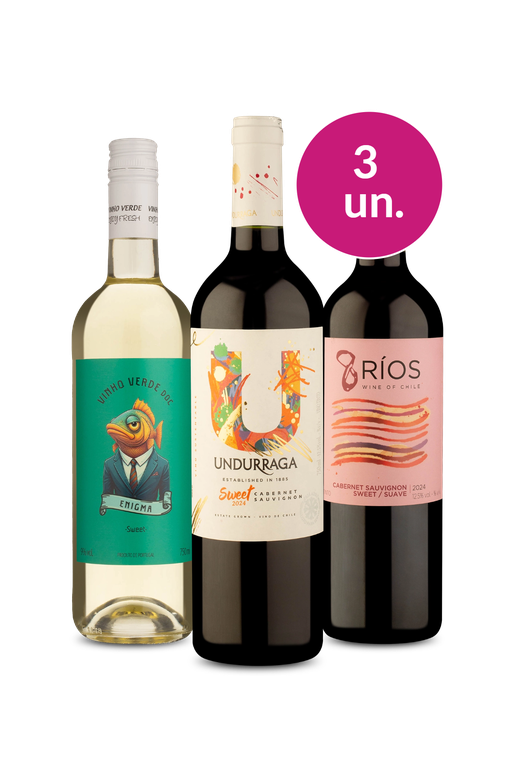 Kit 3 - Suaves por R$ 99 - Exclusivo We