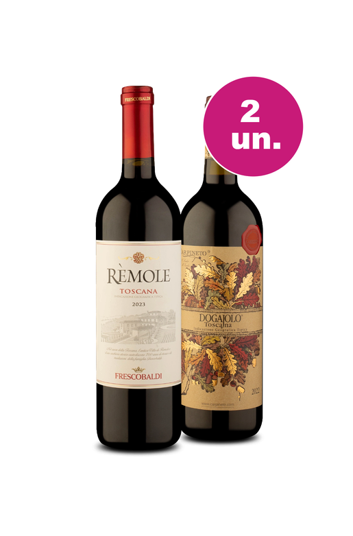 Kit 2 - Dogajolo e Rèmole - Oferta Absurda Black Wine