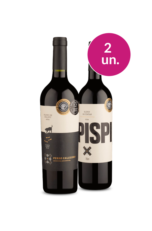 Kit 2 - Perro Callejero e Pispi Blend de Tintas - Lançamento Wine