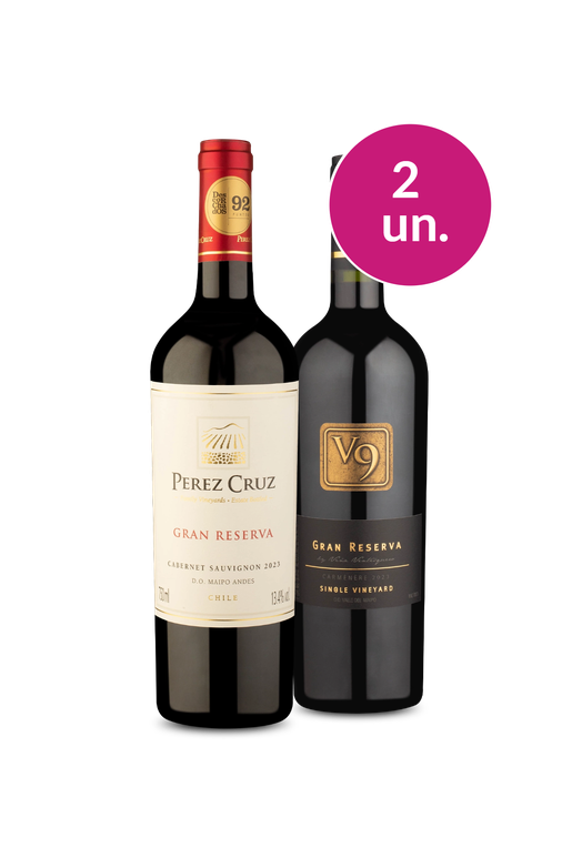 Kit 2 - Gran Reserva - Pérez Cruz e V9 - Oferta Absurda