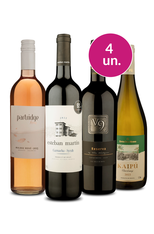 Kit 4 - Super Campeões  - R$37,90 por Garrafa