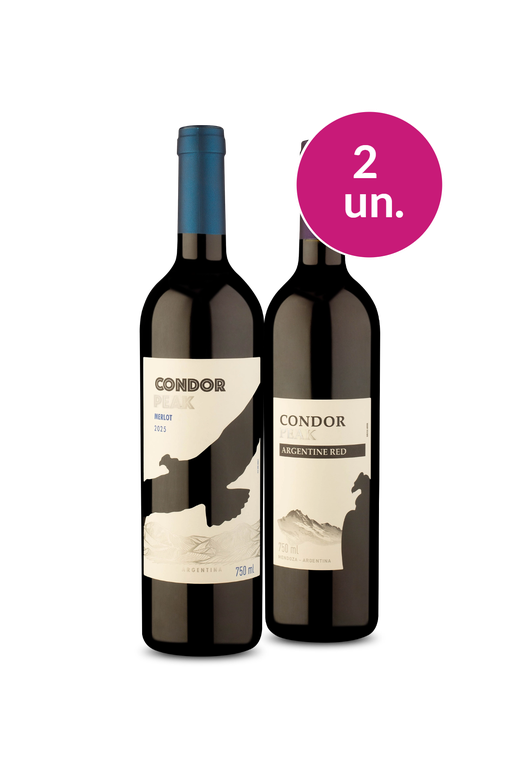 Kit 2 - Tintos Condor Peak - Oferta Absurda