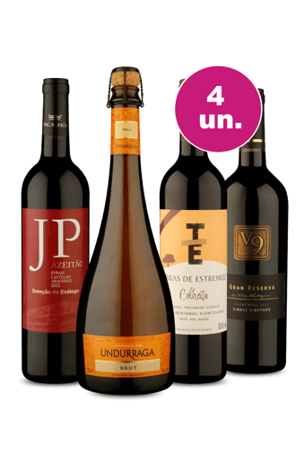 Kit 4 - Amáveis e Incríveis por R$49,90 por Garrafa