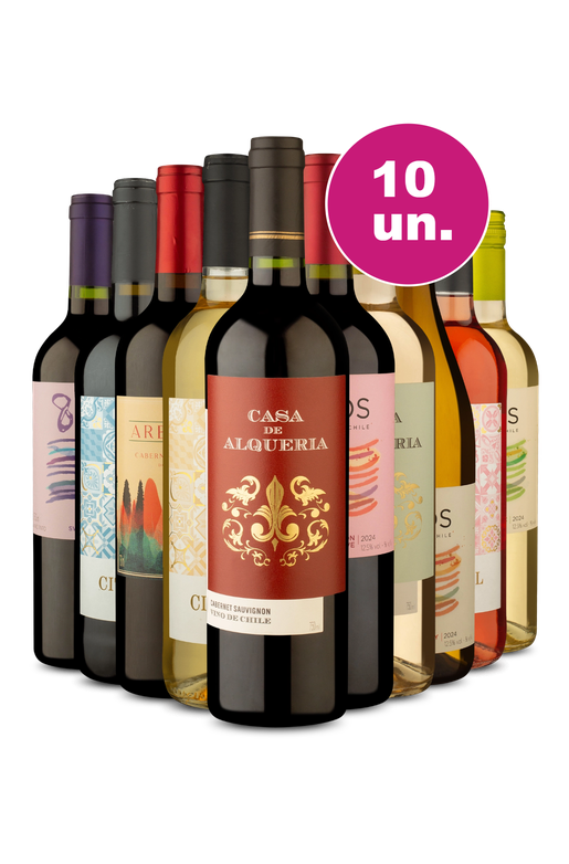 Kit 10 - Especial Dezembro - R$24,90 por Garrafa