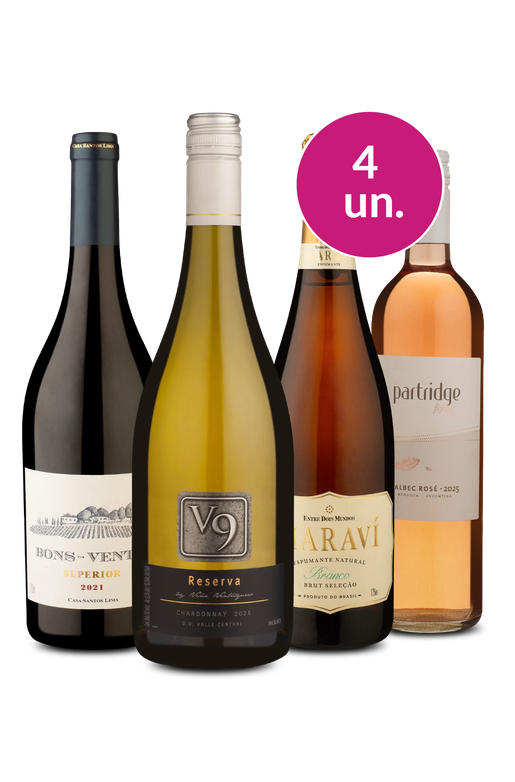 Kit 4 - Um de Cada, por favor! - Exclusivo We