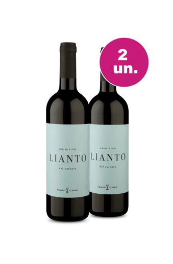 Kit 2 - Lianto I.G.T. Salento Primitivo - Oferta Insana IZ