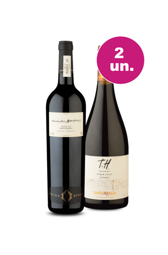 Kit 2 - Humberto Barberis Gran Reserva Malbec e T.H. [Terroir Hunter] Syrah