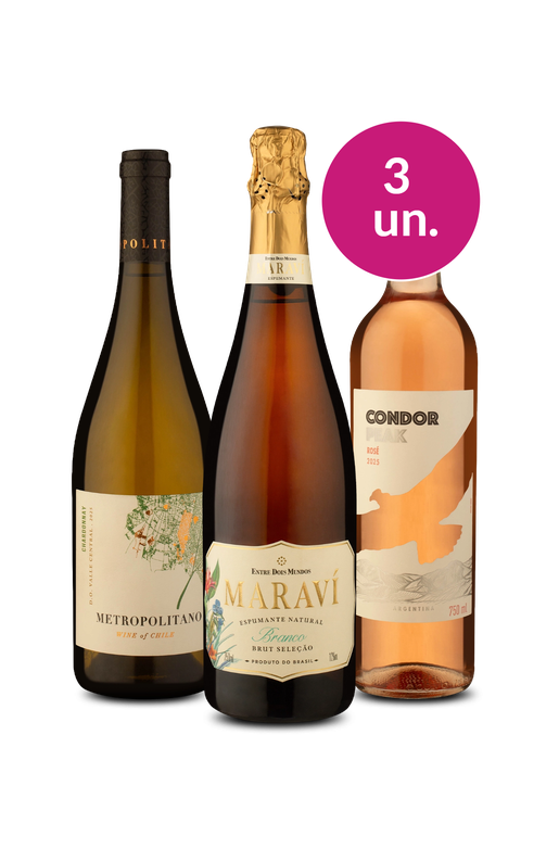 Kit 3 - Refrescantes por R$88