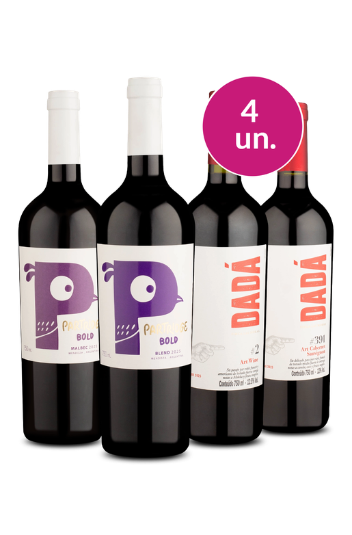 Kit 4 - Partridge Bold e Dadá - Exclusivo We