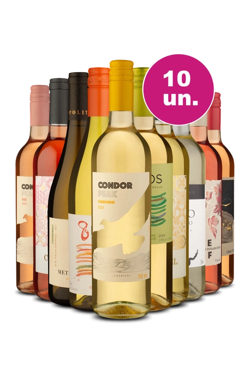 Kit 10 - Refrescando Até a Alma - R$25,90 por Garrafa