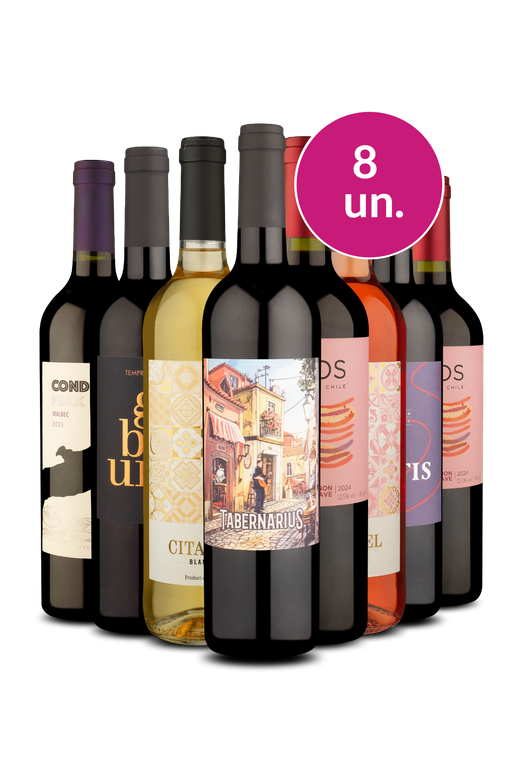 Kit 8 - Mix de Países e Tipos por R$24,90 cada