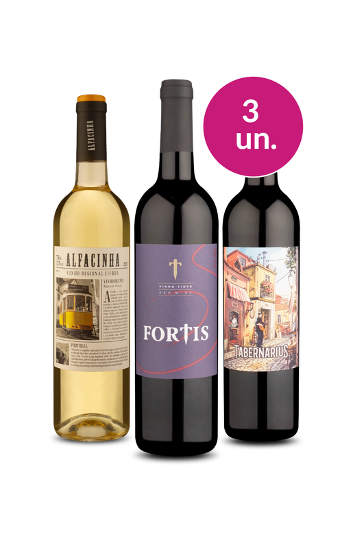 Kit 3 - Portugal em 3 Garrafas por R$99 - Oferta Absurda