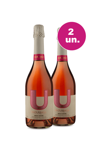 Kit 2 - Espumante U By Undurraga Rose Brut - Oferta Insana IZ