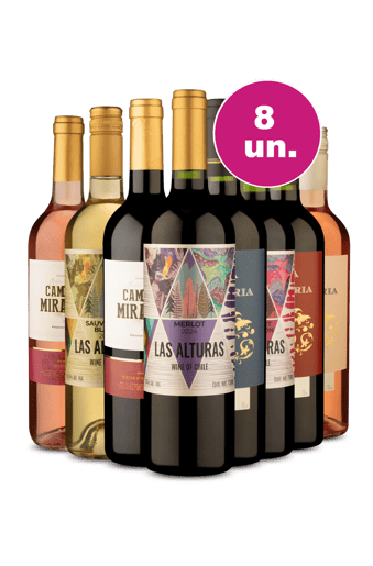 Kit 8 - Especial dia 8/8 por R$22,90 por Garrafa- Oferta Flash