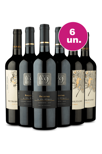 Kit 6 - V9 Reserva e Metropolitano - Oferta Insana IZ