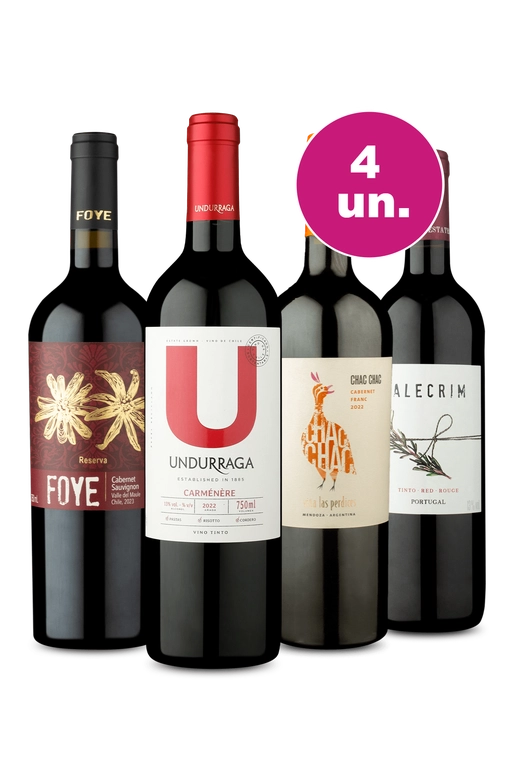 Kit 4 Por R$149 - Sensacionais