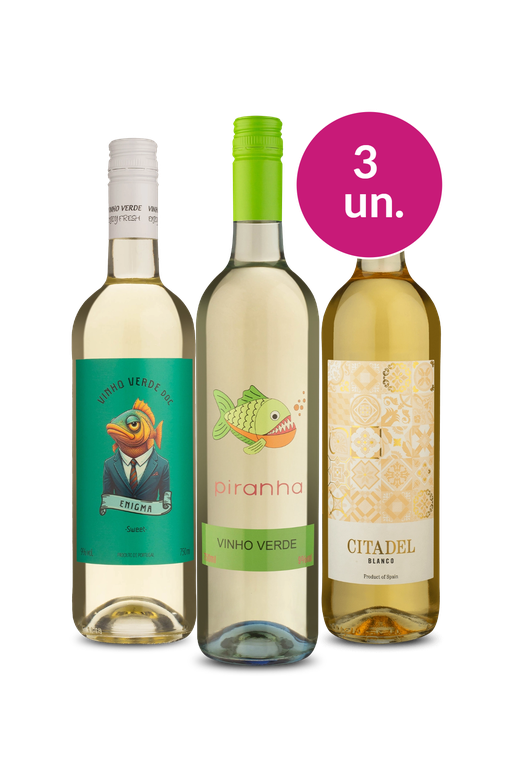 Kit 3 - Vinhos Refrescantes por R$99 - Oferta Mais que Absurda