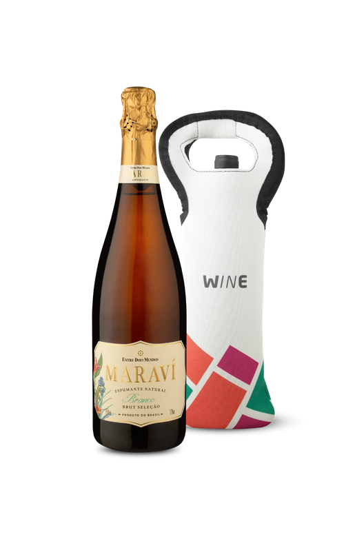Kit Especial Folia - Espumante Maraví Brut + Bolsa Térmica