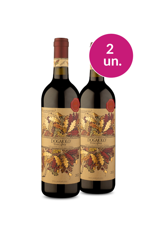 Kit 2 - Carpineto Dogajolo I.G.T. Toscano Rosso 2022 - Exclusivo We