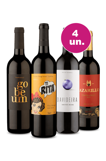 Kit 4 - Encontro Ibérico por R$27,90 Por Garrafa