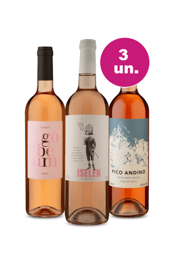 Kit 3 Por 99 - Rosés Mais Queridos