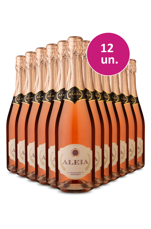 Kit 12 - Espumante Aleia Rosé Brut - Exclusivo We