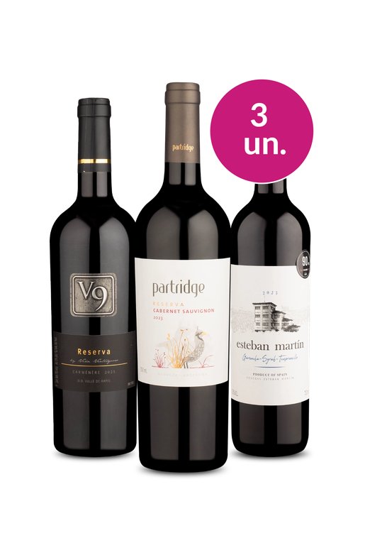 Kit 3 - Mais Desejados por R$99 - Spoiler Black Wine