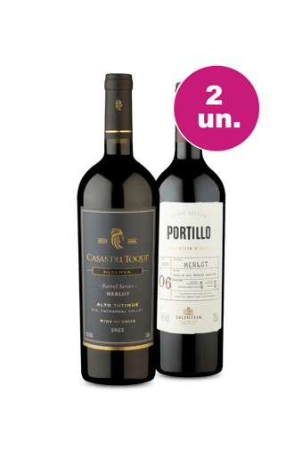 Kit 2 - Vinícolas Renomadas Por R$54,90 por Garrafa