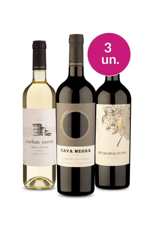 Kit 3 - Vinhos de Respeito por R$88