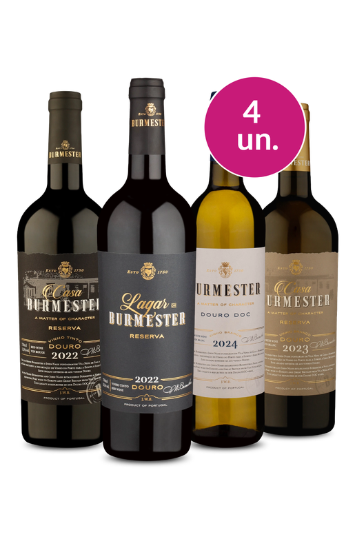 Kit 4 - Degustação Burmester - Exclusivo We