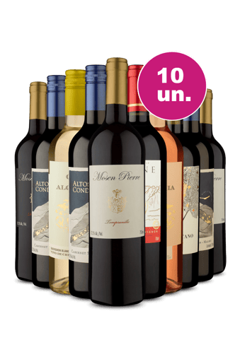 Kit 10 wine - Oferta Flash IZ