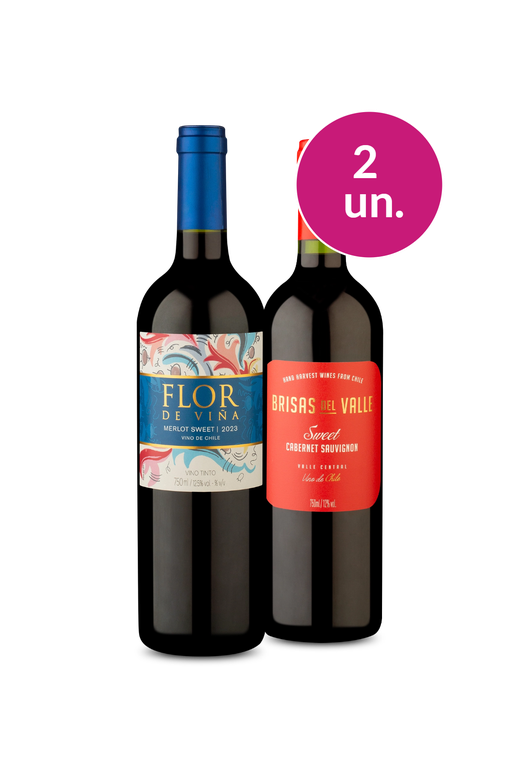 Kit 2 - Suaves Tintos - Oferta Absurda