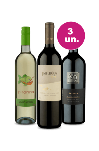 Kit 3 - Flying, Piranha e V9 por R$99 - Oferta Absurda