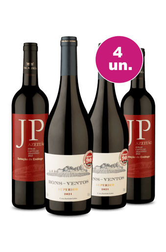 Kit 4 - Bons-Ventos e JP Azeitão - Oferta Absurda