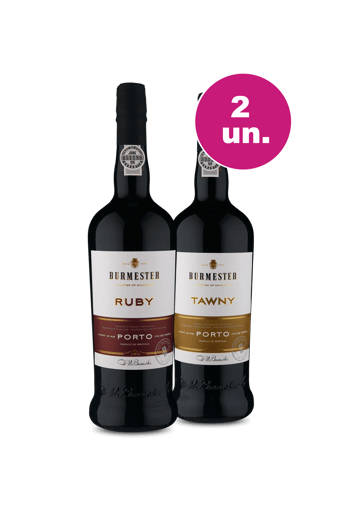 Kit 2 - Porto Burmester Ruby e Tawny - Exclusivo We