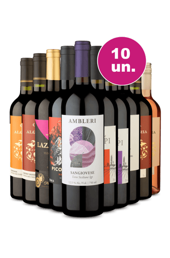 Kit 10 - 24,90 por Garrafa - Oferta Espetacular