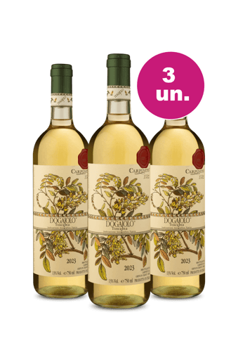 Kit 3 - Carpineto Dogajolo Toscano Bianco - Oferta Insana Exclusiva We Wine
