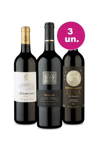 Kit 3 - A Rainha das Uvas Tintas por R$99