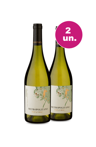 Kit 2 - Metropolitano Chardonnay - Oferta Insana
