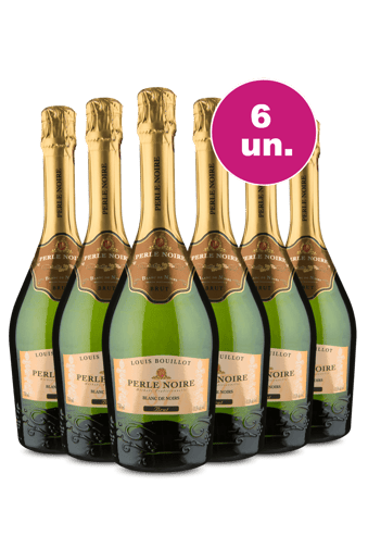 Kit 6 - Espumante Louis Bouillot Blanc De Noirs Brut - Oferta Insana Exclusiva Wine Select