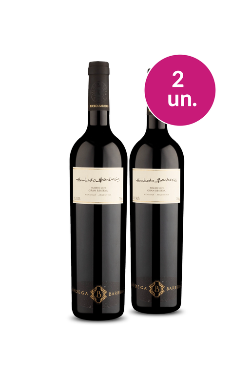 Wine Pendura - Humberto Barberis Gran Reserva por R$112,43/un