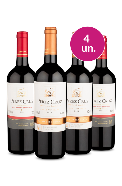 Kit 4 - Pérez Cruz em Dois Rótulos - Oferta Absurda
