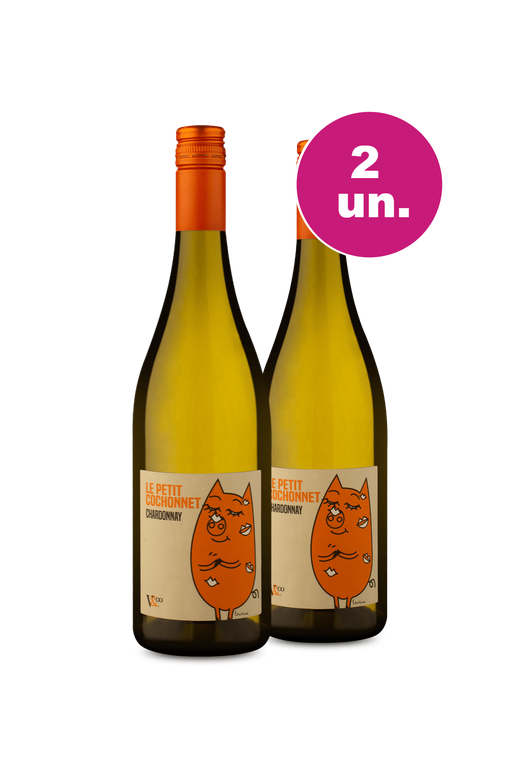 Kit 2 - Le Petit Cochonnet Chardonnay - Oferta Insana
