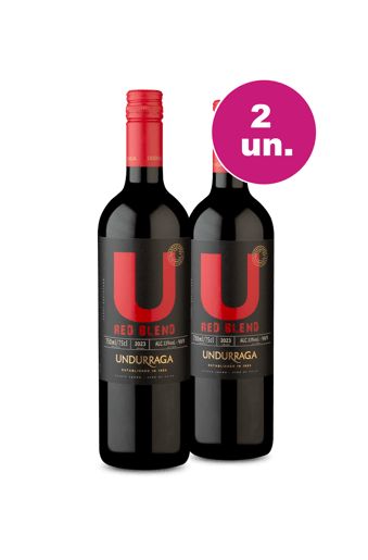 Kit 2 - U By Undurraga Red Blend - Oferta Insana IZ