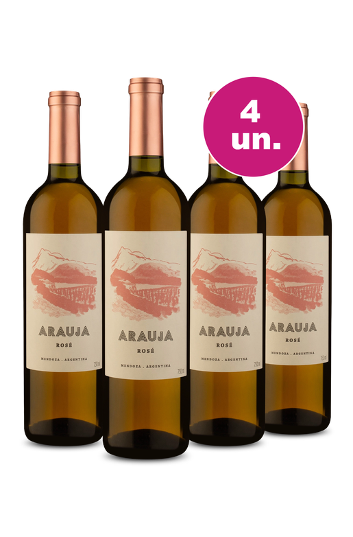 Kit 4 - Arauja Rosé - Black Wine