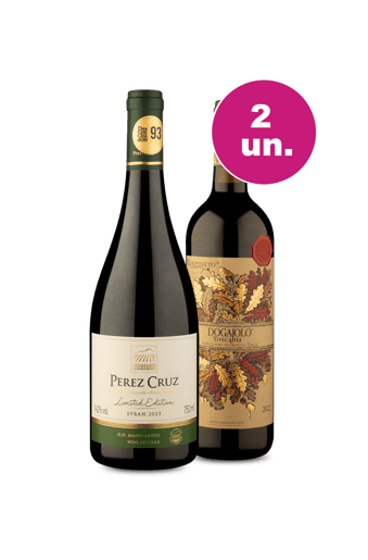 Kit 2 - Chile e Itália - Oferta Imposto Zero