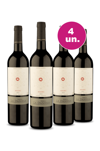 Kit 4 - Finca La Daniela Malbec 2022 - Exclusivo WE