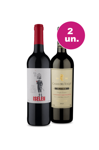 Kit 2 - Tintos Safras Selecionadas - Oferta Insana